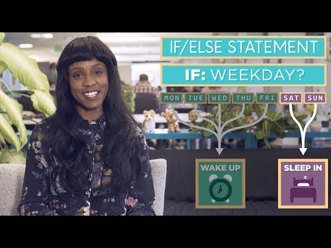 Play video CS Discoveries: If/Else Statements