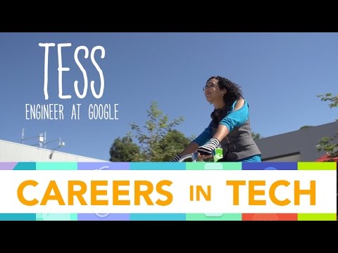 Play video Careers in Tech: My name is Tess
