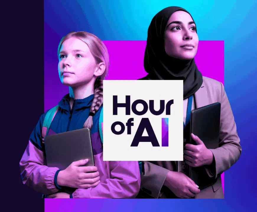 Hour of AI homepage hero image